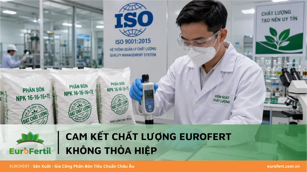 Cam Kết Chất Lượng Eurofert — Không Thỏa Hiệp Ở Bất Kỳ Khâu Nào
